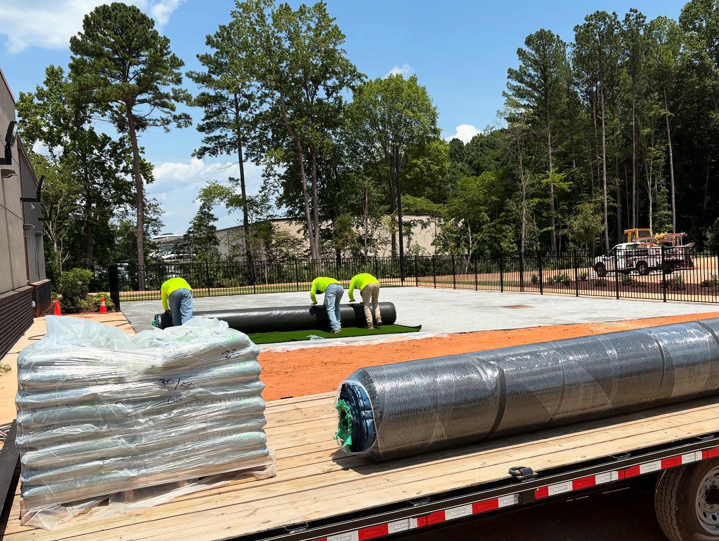 Commercial Turf Installation Process