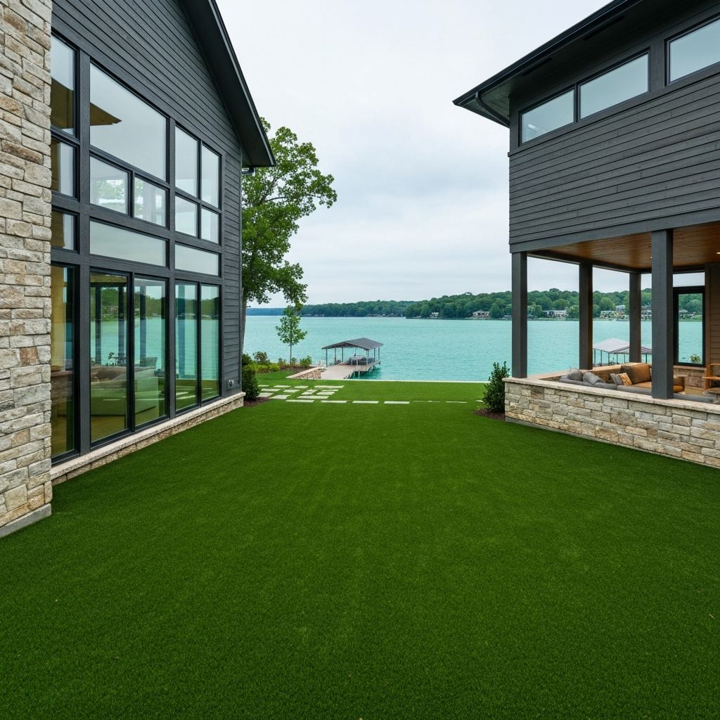 Professional artificial turf installation Lake Norman NC