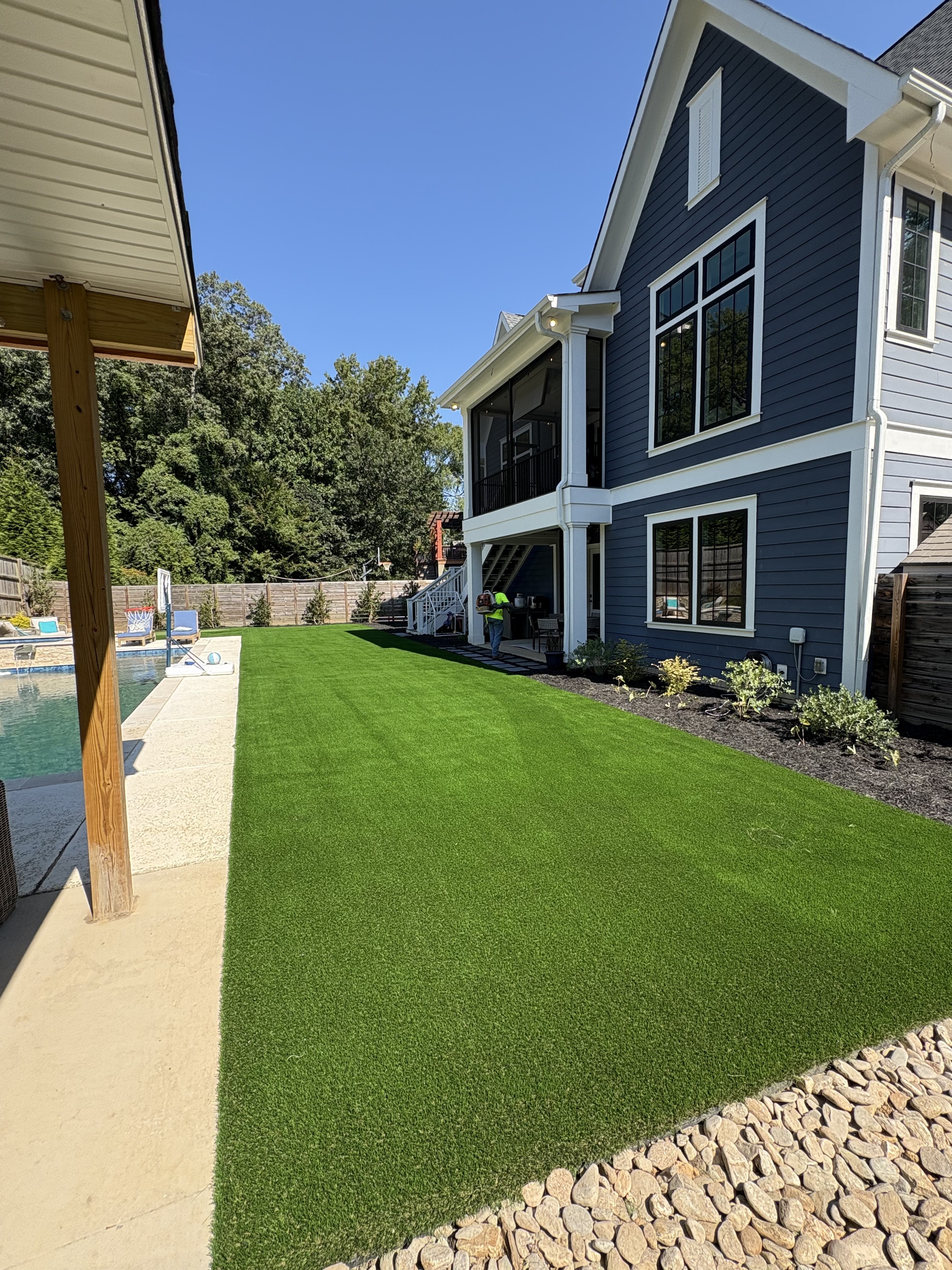 Luxury Residential Pool & Backyard